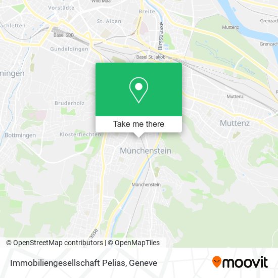 Immobiliengesellschaft Pelias map