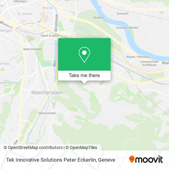 Tek Innovative Solutions Peter Eckerlin map
