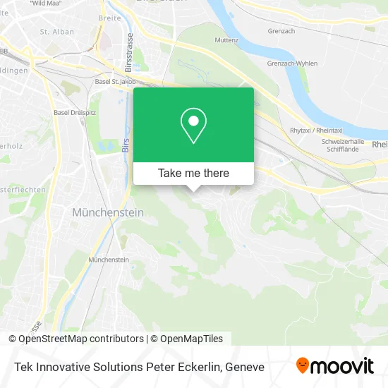 Tek Innovative Solutions Peter Eckerlin map