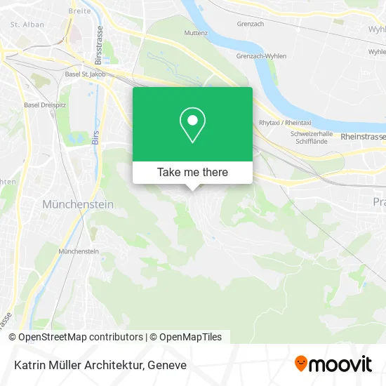 Katrin Müller Architektur map