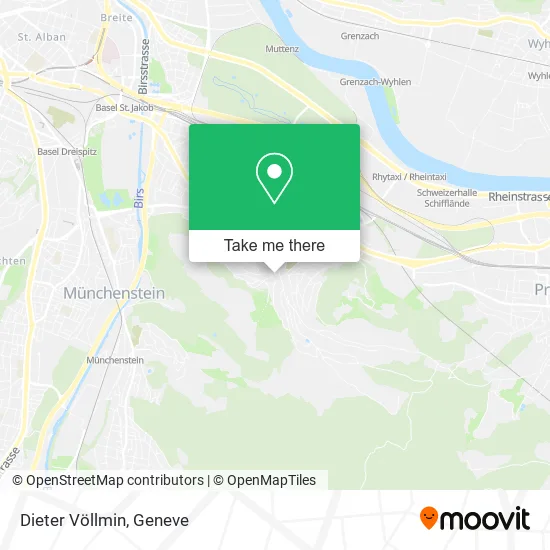 Dieter Völlmin map