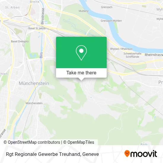 Rgt Regionale Gewerbe Treuhand map