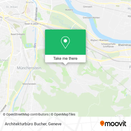 Architekturbüro Bucher map