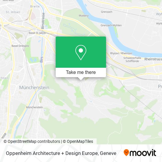 Oppenheim Architecture + Design Europe map