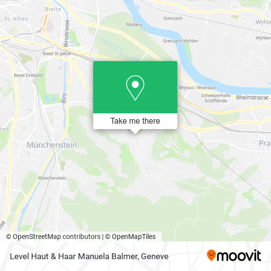 Level Haut & Haar Manuela Balmer map