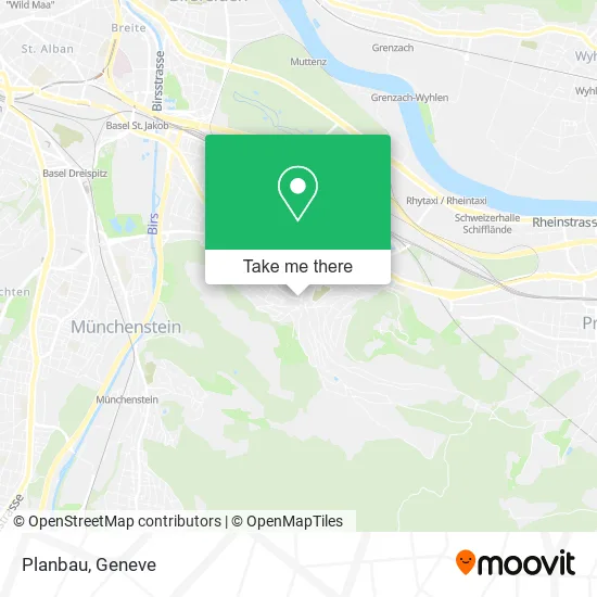 Planbau map