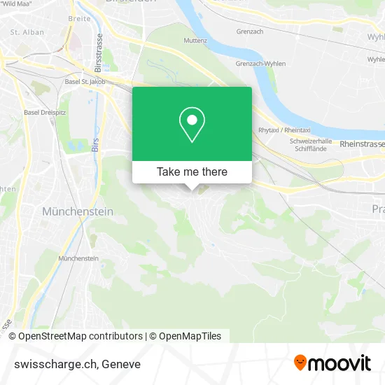 swisscharge.ch map