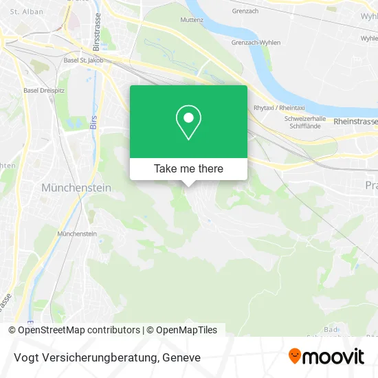 Vogt Versicherungberatung map