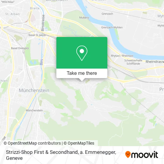 Strizzi-Shop First & Secondhand, a. Emmenegger plan