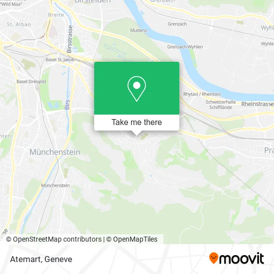 Atemart map