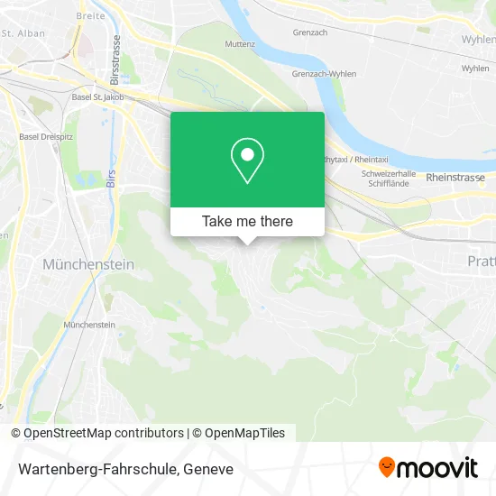 Wartenberg-Fahrschule map