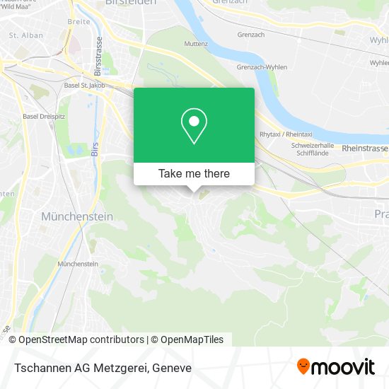 Tschannen AG Metzgerei map