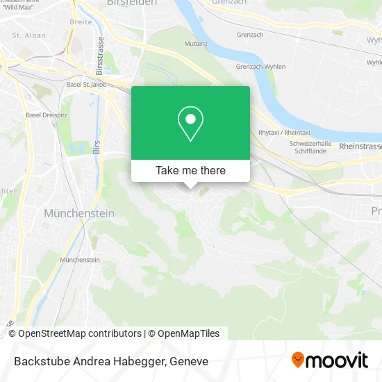 Backstube Andrea Habegger map