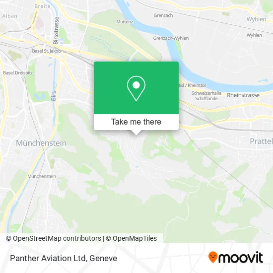 Panther Aviation Ltd map