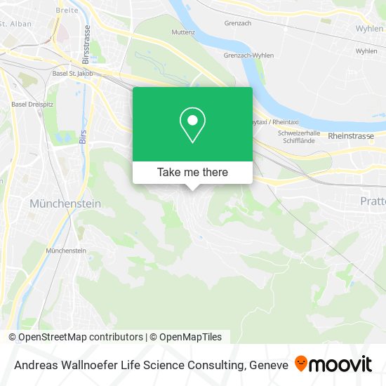 Andreas Wallnoefer Life Science Consulting map