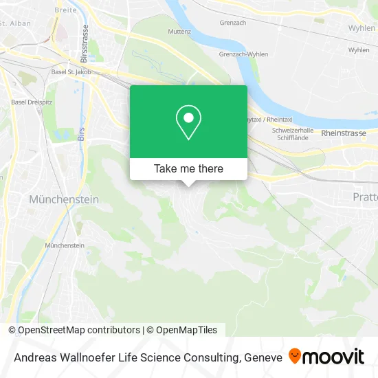 Andreas Wallnoefer Life Science Consulting map
