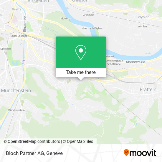 Bloch Partner AG map