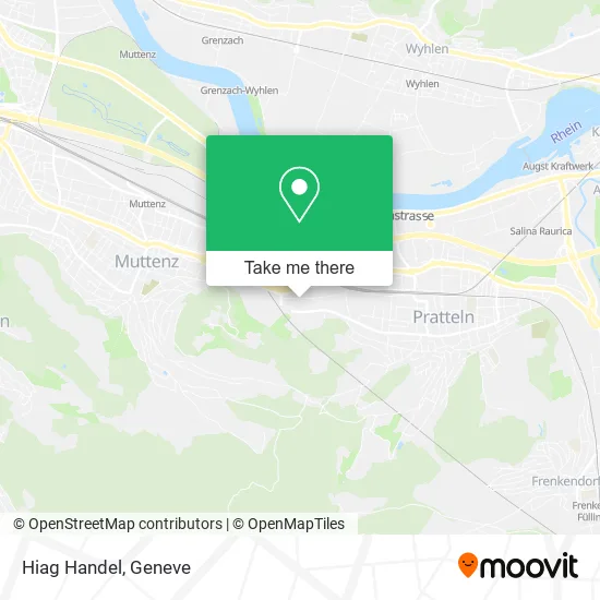 Hiag Handel map
