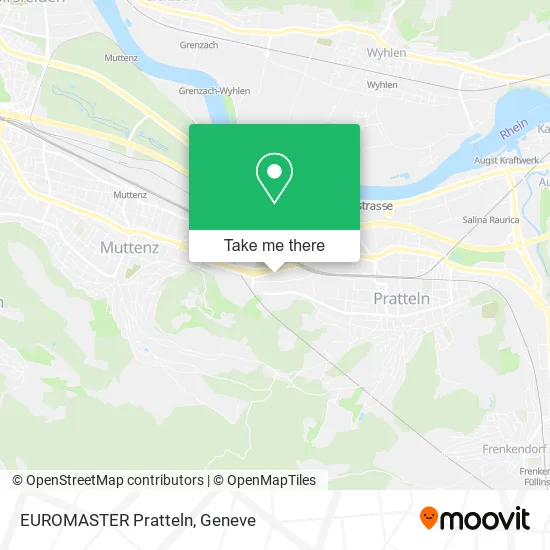 EUROMASTER Pratteln map