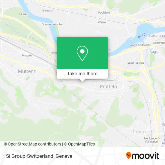 Si Group-Switzerland map