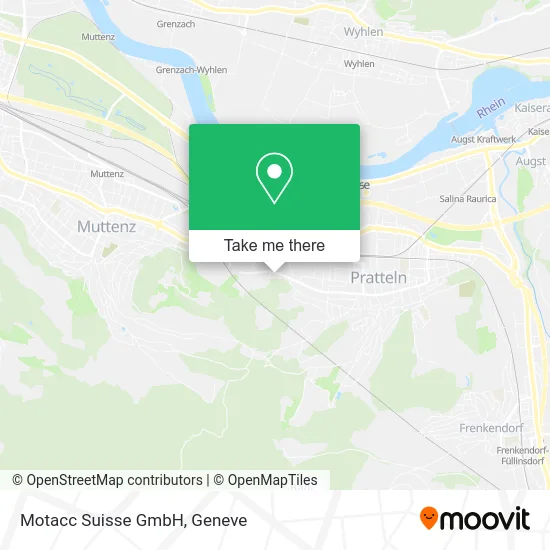 Motacc Suisse GmbH map