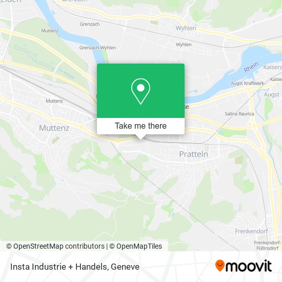 Insta Industrie + Handels map
