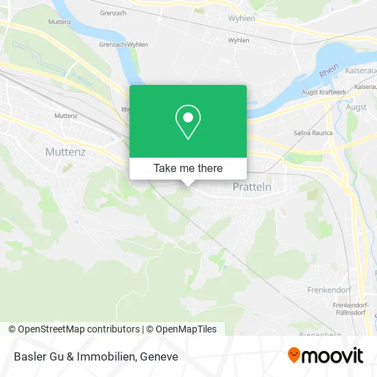 Basler Gu & Immobilien map