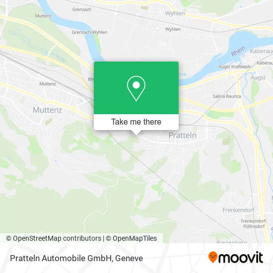 Pratteln Automobile GmbH map