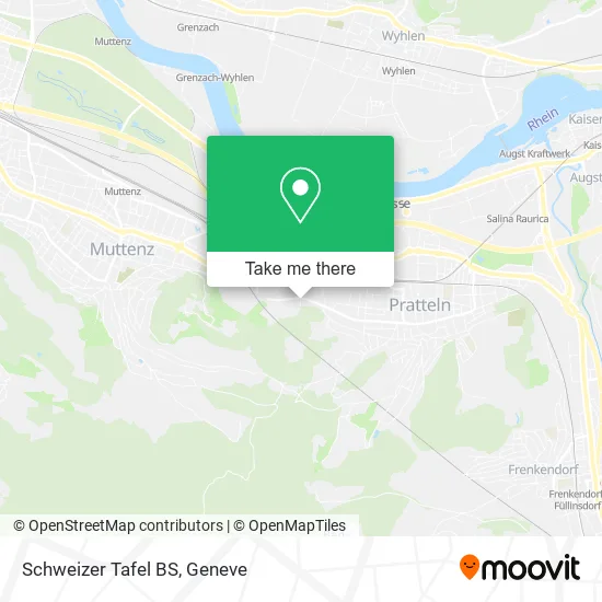 Schweizer Tafel BS map