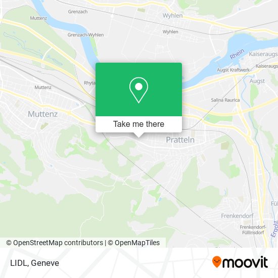 LIDL map