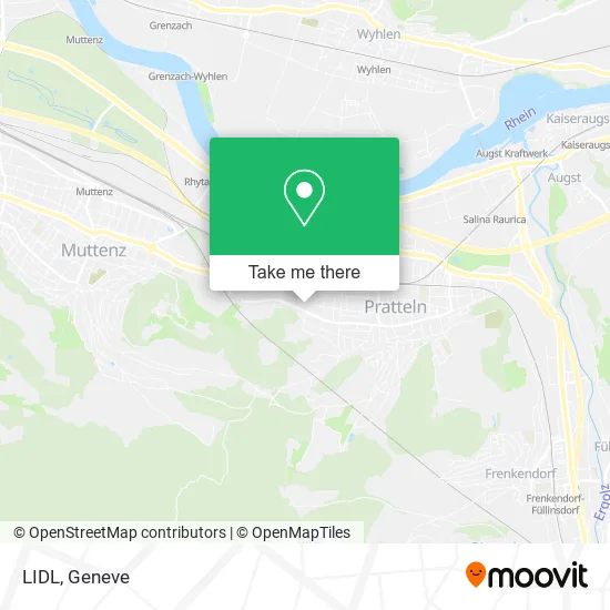 LIDL map