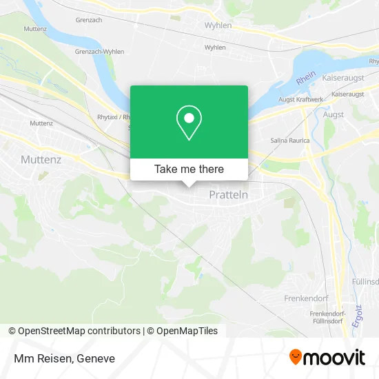 Mm Reisen map