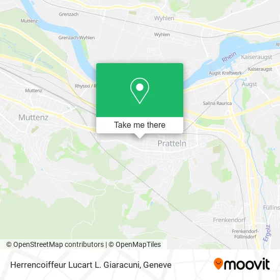Herrencoiffeur Lucart L. Giaracuni map