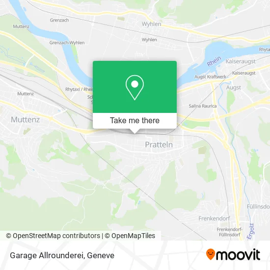 Garage Allrounderei map