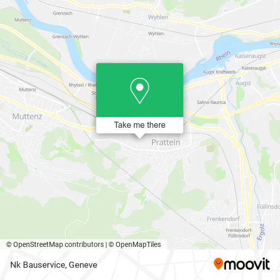 Nk Bauservice map