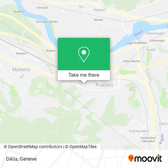 Dikla map