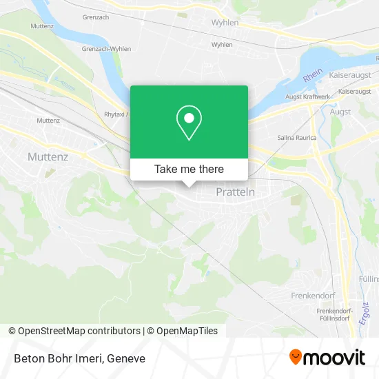Beton Bohr Imeri map