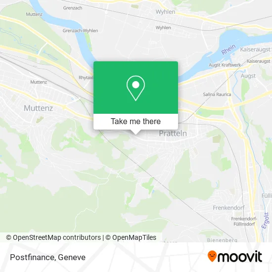 Postfinance map