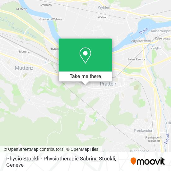 Physio Stöckli - Physiotherapie Sabrina Stöckli map