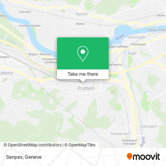 Senpex map