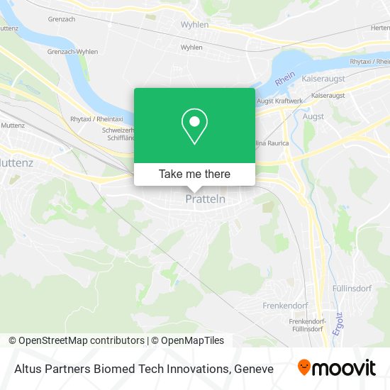 Altus Partners Biomed Tech Innovations map