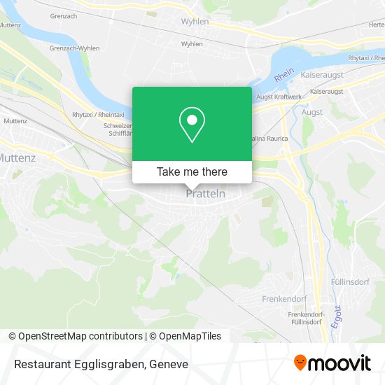 Restaurant Egglisgraben map