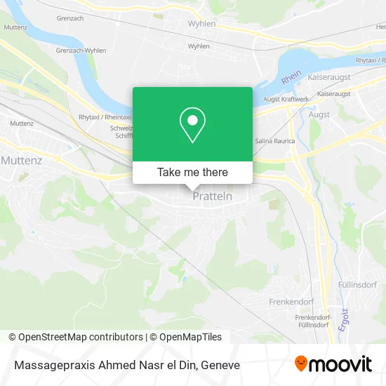 Massagepraxis Ahmed Nasr el Din map