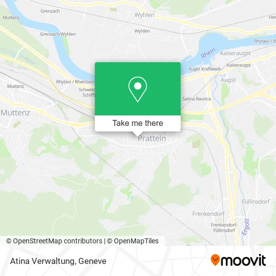 Atina Verwaltung map
