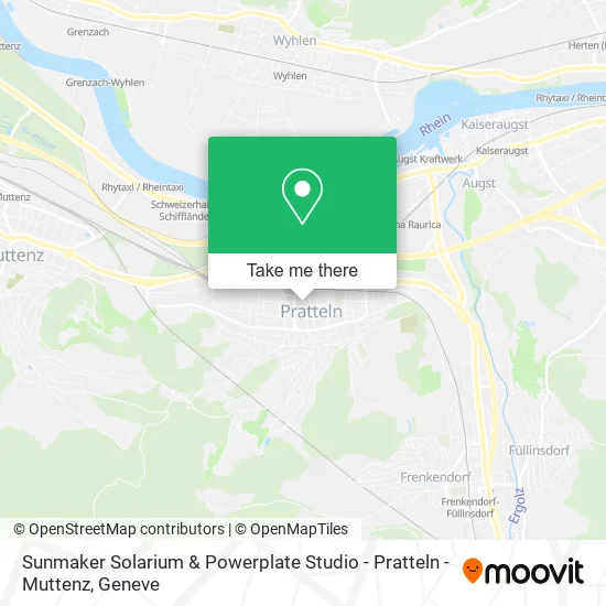 Sunmaker Solarium & Powerplate Studio - Pratteln - Muttenz map