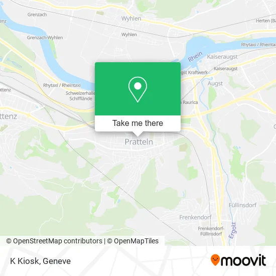 K Kiosk map