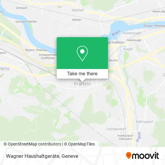 Wagner Haushaltgeräte map