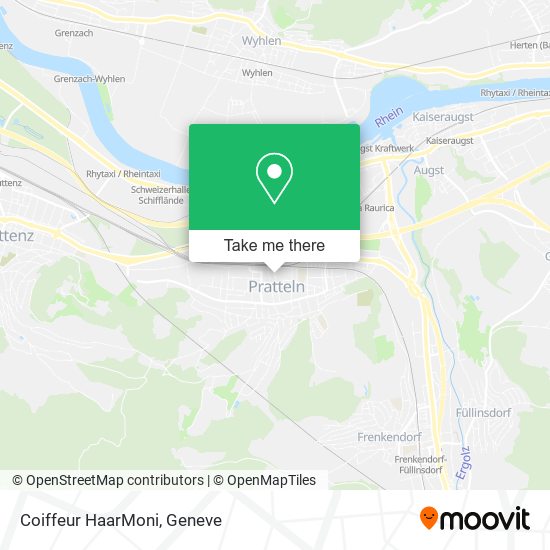 Coiffeur HaarMoni map