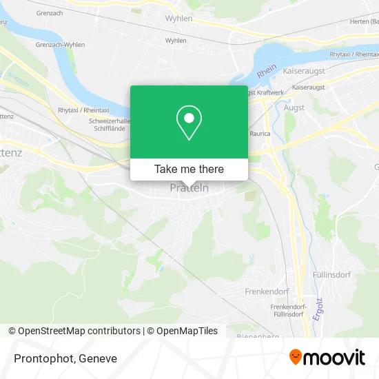 Prontophot map