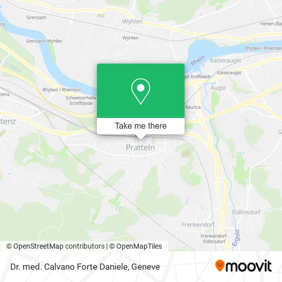 Dr. med. Calvano Forte Daniele map